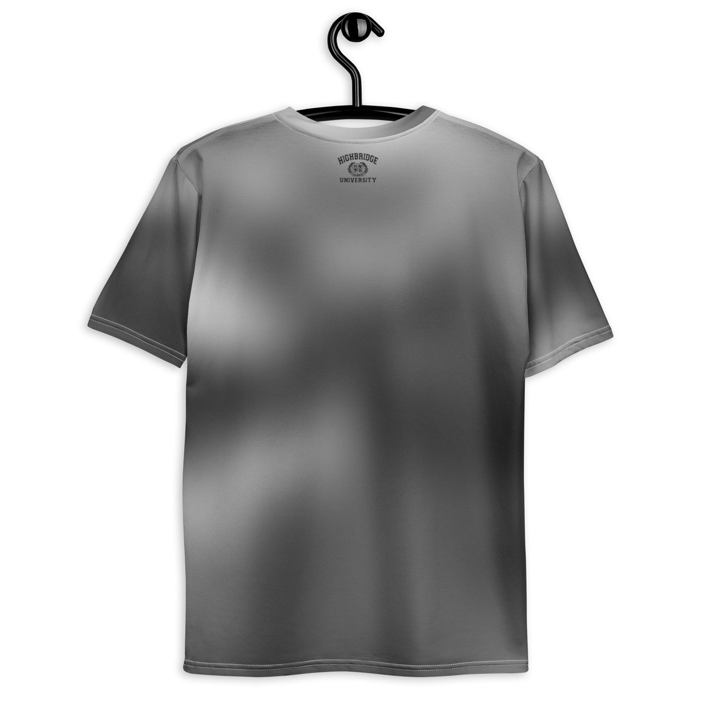 H.B.U. Apparel Men's T-shirt/  Tie-Dye Gray & Blk