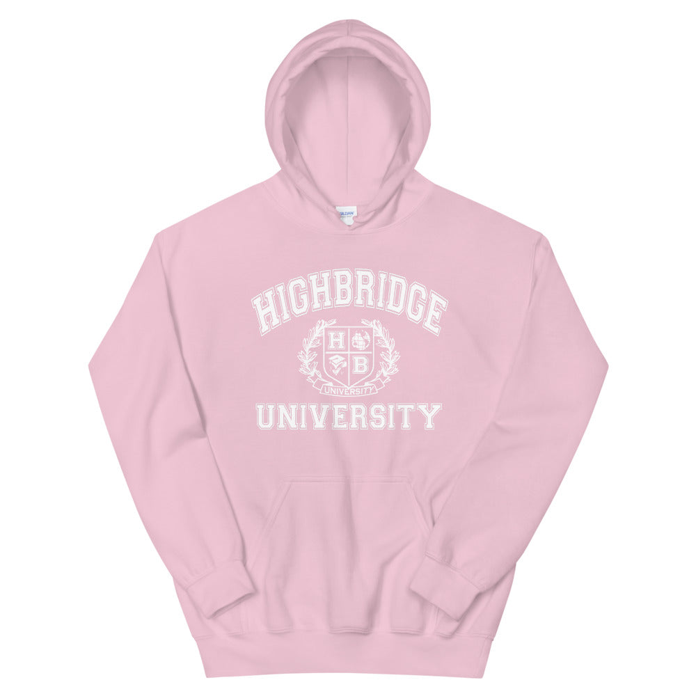 H.B.U. Apparel Unisex Pink Hoodie